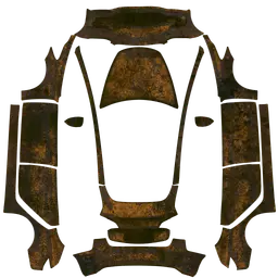Wasteland Apocalypse — wrap template